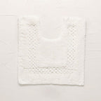 Πατάκι Μπάνιου με Λαιμό Ecru Border Waffle